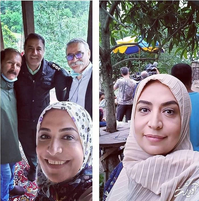 پشت صحنه سریال روزهای آبی سریال روزهای آبی